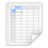 Mimetypes application vnd oasis opendocument spreadsheet Icon